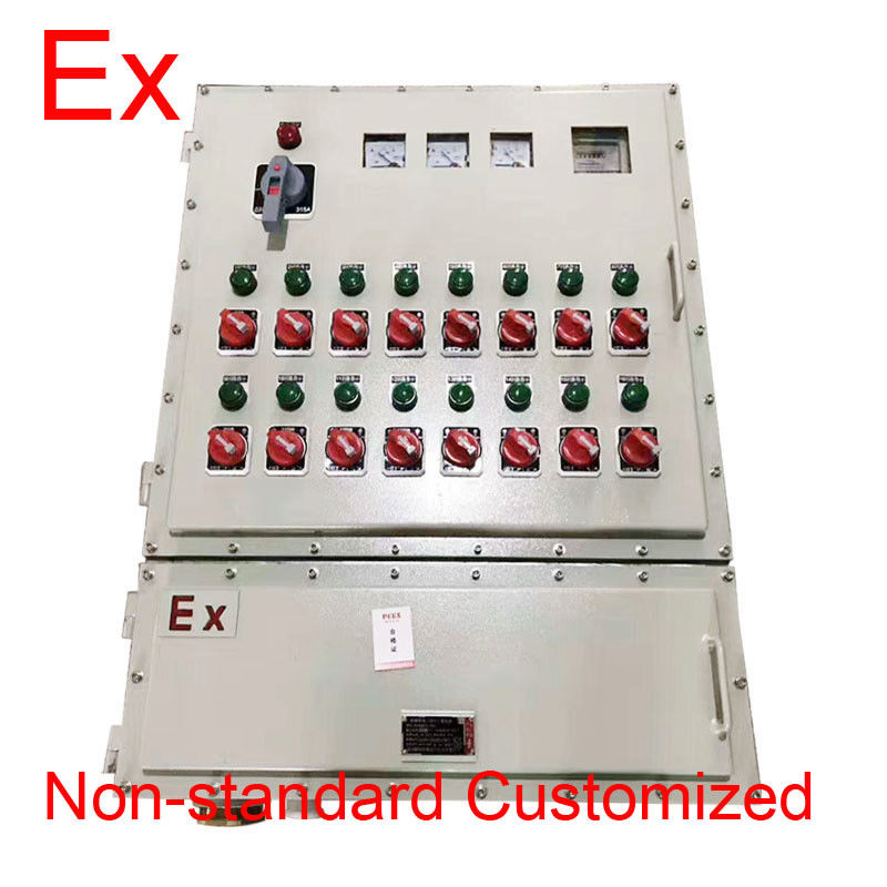 Non - Standard Explosion Proof Panel , Electrical Distribution Box With Window