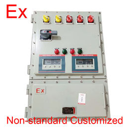 Caixa à prova de explosões padrão do acionador de partida de motor do IEC/interruptor de parada para os locais perigosos